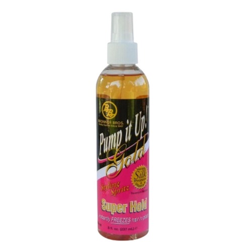Pump It Up Gold Styling Spritz Super Hold 237ml